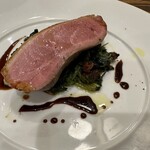 トラットリア ダ コヴィーノ - 山近江産　鴨胸肉　ロースト　バルサミコ酢ソース