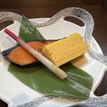 御やど しきしま荘 - 定番の焼き鮭は、絶妙な焼き加減です！