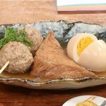 大八 - とりだんご、厚あげ、たまご