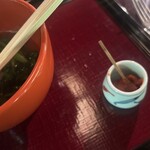 うかい鳥山 - 辛味噌美味しい