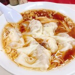 八龍 - ワンタンメン！ワンタン美味しすぎてびっくり
