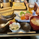 いかの墨 - お刺身定食