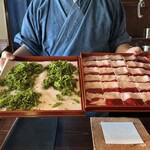 297961723 - ツキノワグマと花山椒のしゃぶしゃぶ