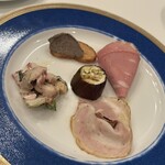 リストランテ ラ チャウ - 前菜の盛り合わせ