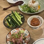 酒場つむぎ堂 - 最初にでてきた3品！