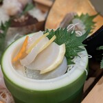 食べるお宿 浜の湯 - 帆立