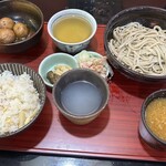 うどん坊 山むろ - おろしそば定食