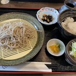 蕎麦屋やまぐち - 料理写真:ランチセット980円(税込み)