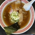 幸楽苑 - 料理写真:醤油ラーメン（￥490）