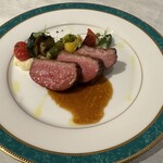 トラットリア マトゥーロ - ハンガリー産鴨のロースト　マルサラワインソース