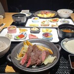 窯焼和牛ステーキと京のおばんざい 市場小路 - 