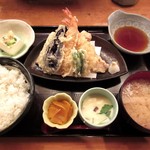 Sushi Tsukiji Nihonkai - 天婦羅定食(2014/08/14撮影)
