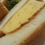 厚焼き玉子のホットサンド ズーム