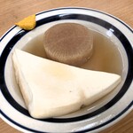 餃子専門店 おゆき - おでん※はんぺん、大根