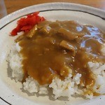 由す美 - カレーライス（700円）手打ちうどん由す美