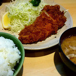 丸一 - ロースカツ定食