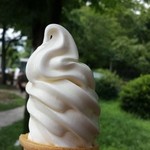 デルソーレ バー - 大内山牛乳のソフトクリームです♪