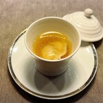 297980350 - レンゲ金華ハムコンソメ 伊勢海老雲呑