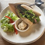 蔵茶房 なつめ - 自家製パンサンド（牛肉と西洋わさびのサワー）