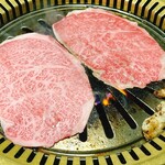 和牛の紀楽 - 焼きしゃぶ①