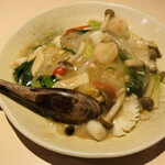 味庵喰好 - 海鮮キノコのあんかけチャーハン(小)