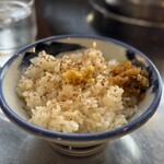 ZUND-BAR - タレご飯(意外と味は薄味)