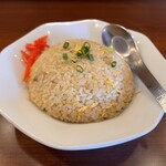 ラーメン南の - 琥珀中華セットの半チャーハン。