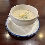 コ・ビアン - クリームスープがめちゃくちゃ美味しい。