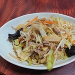 香港 - 野菜炒め(700yen)