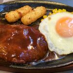 サイゼリヤ 牛込柳町店 - ハンバーグステーキ400円(税込)