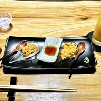 鮨 四 - ウニ　食べ比べ