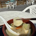 食事処 あじわい館 - だご汁アップ
