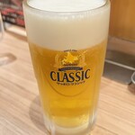 えびそば一幻 - サッポロクラッシック生 JPY 690 天の味がした