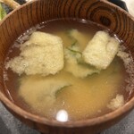 かつお食堂 - 塩分控えめな　シンプル味噌汁
