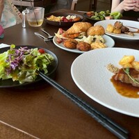 restaurant GRILL TABLE with SKYBAR - 