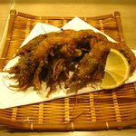 季節料理 すずろ - さる海老唐揚　550円