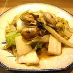 Suzuro - 牡蠣白菜炒め　750円