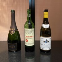 香桃 - クリュッグ2006  ペトリュス　1975  ルフレーブ　プリュニーモンラッシェ　1er クリュ　レ・ピュセル　2017