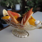 喫茶コンパル - プリンアラモード