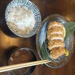 とんかつ 串揚げ 優膳 - 吟醸ヒレカツ膳