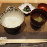 割烹さいお - 〆の食事