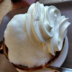 いんば学舎 オソロク倶楽部 - 冬仕込みヨーグルトかき氷withソフト