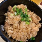 麺屋 侍 - イベントめし侍風ガーリックライス