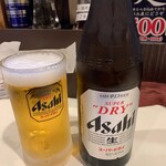 麺屋 侍 - ビール中瓶