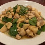 香妃園 - 角切り鶏肉とピーマンの炒め