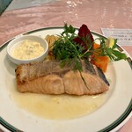 味のレストラン えびすや - 生鮭のバター焼き