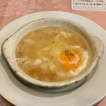 味のレストラン えびすや - 特製にんにくスープ