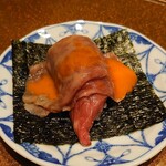 西麻布けんしろう - 厳選和牛ヒレとサーロインの焼肉鮨