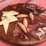 サパテロ - ハモンイベリコ・サラミ・ケノ盛り合わせ
