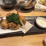 和屋 じごろ 姫路 - ホタルイカの磯辺揚げ（？）